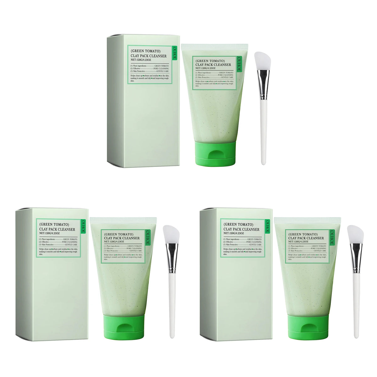 OUHOE Tomato Face Wash Deep Pore Oil Control Cleanser