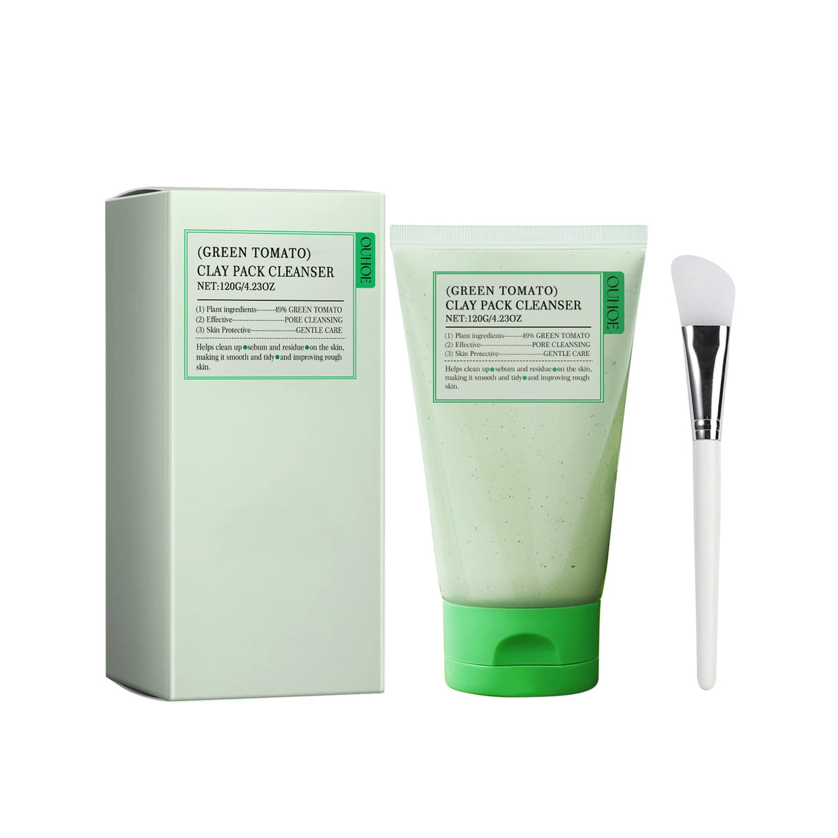 OUHOE Tomato Face Wash Deep Pore Oil Control Cleanser