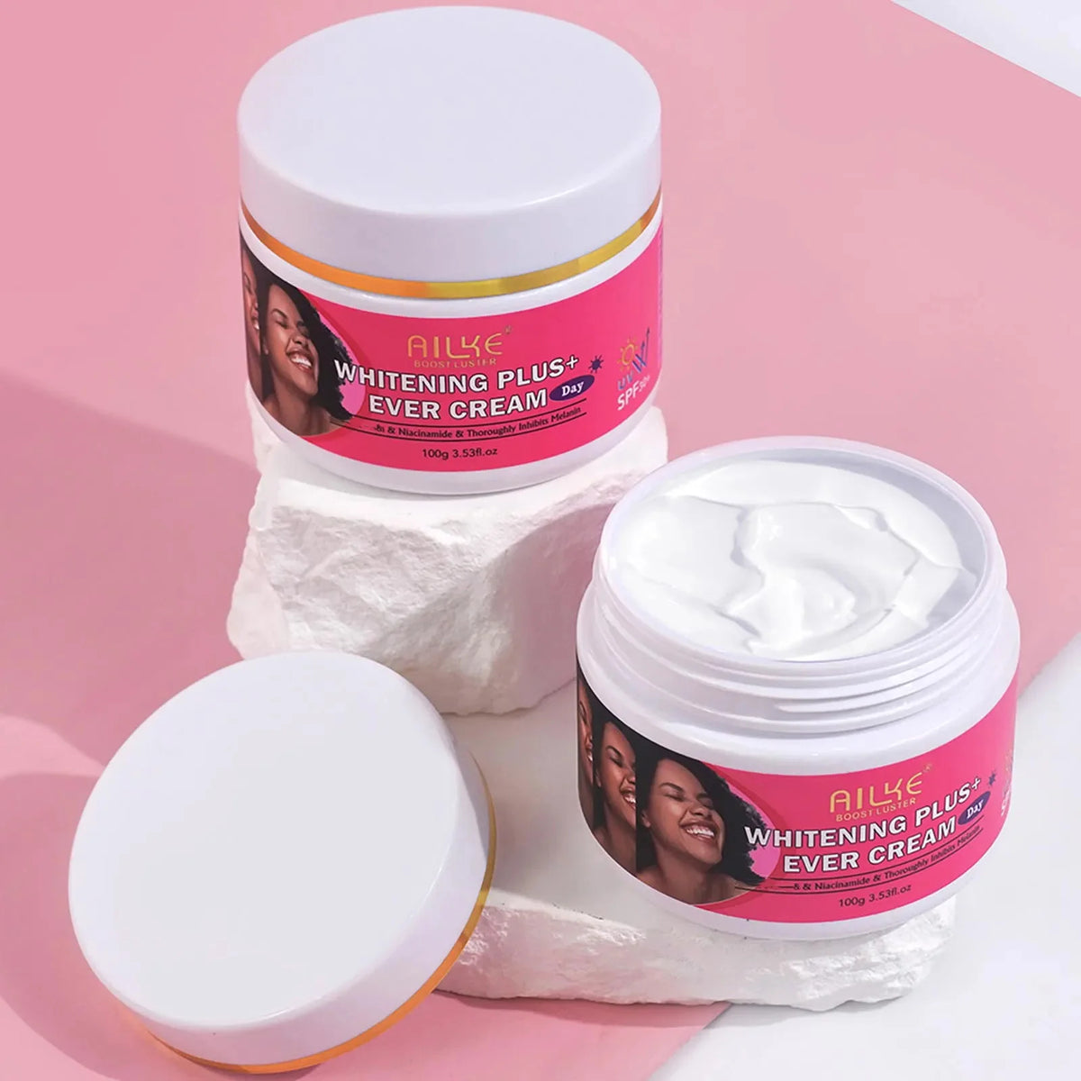 AILKE Natural Skin Brightening Set for Dark Spots and Acne