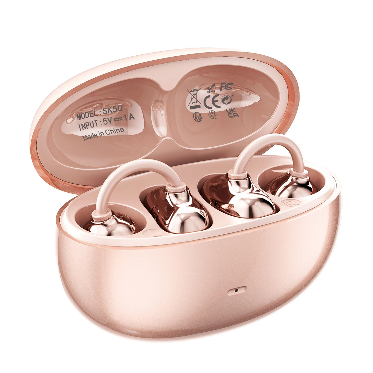 INSONIXN Open Ear Clip Wireless Bluetooth Headphones With Microphone