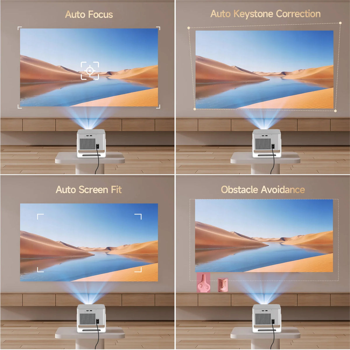 Magcubic HY350Max Native 1080P Portable Projector With Auto Focus