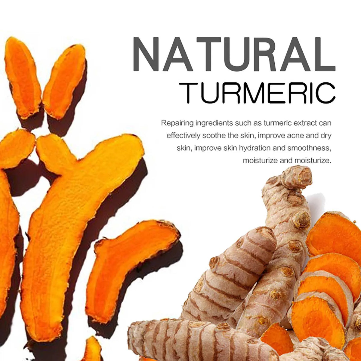 AILKE Organic Turmeric Skincare Kit for Brightening and Hydration