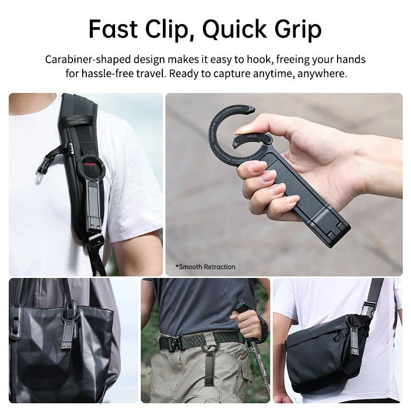 Ulanzi MA30 MagSafe Magnetic Phone Tripod Holder For iPhone Vlogging