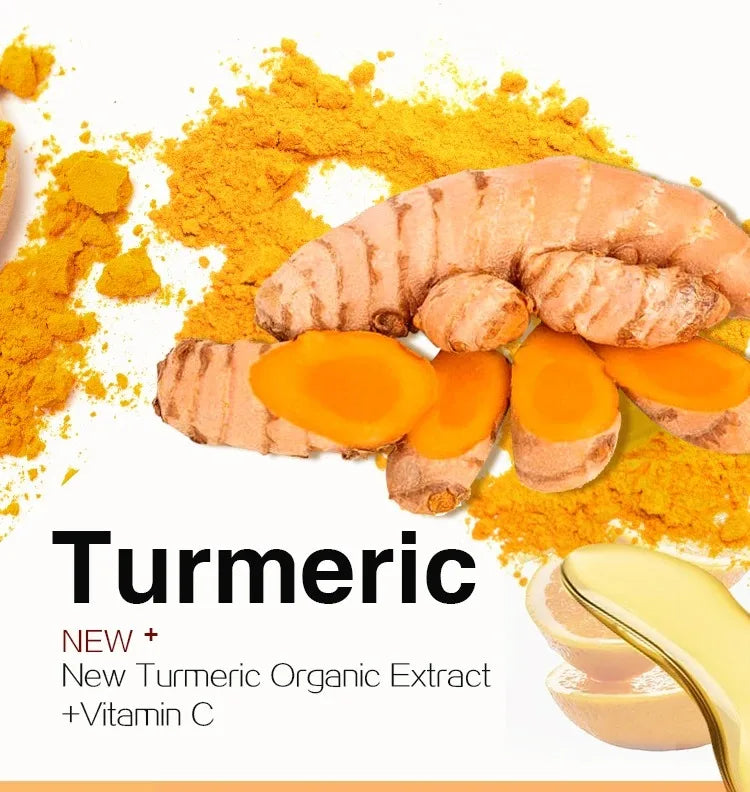 AILKE Organic Turmeric Skincare Kit for Brightening and Hydration