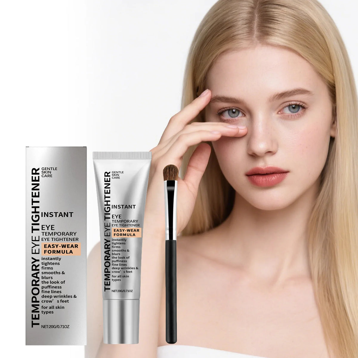 Instant Under Eye Tightening Cream for Puffiness and Dark Circles