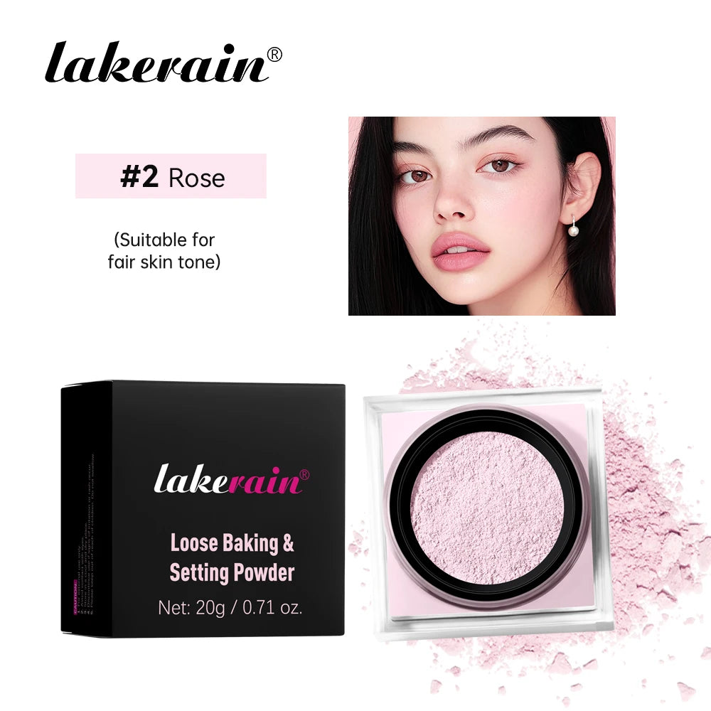 ibcccndc Loose Setting Powder for Oil Control and Matte Finish