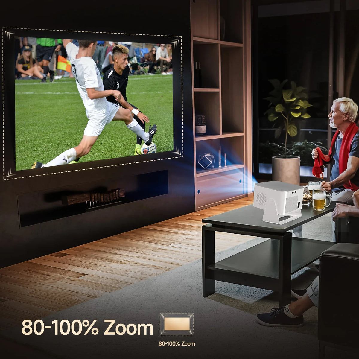 Magcubic HY350Max Native 1080P Portable Projector With Auto Focus