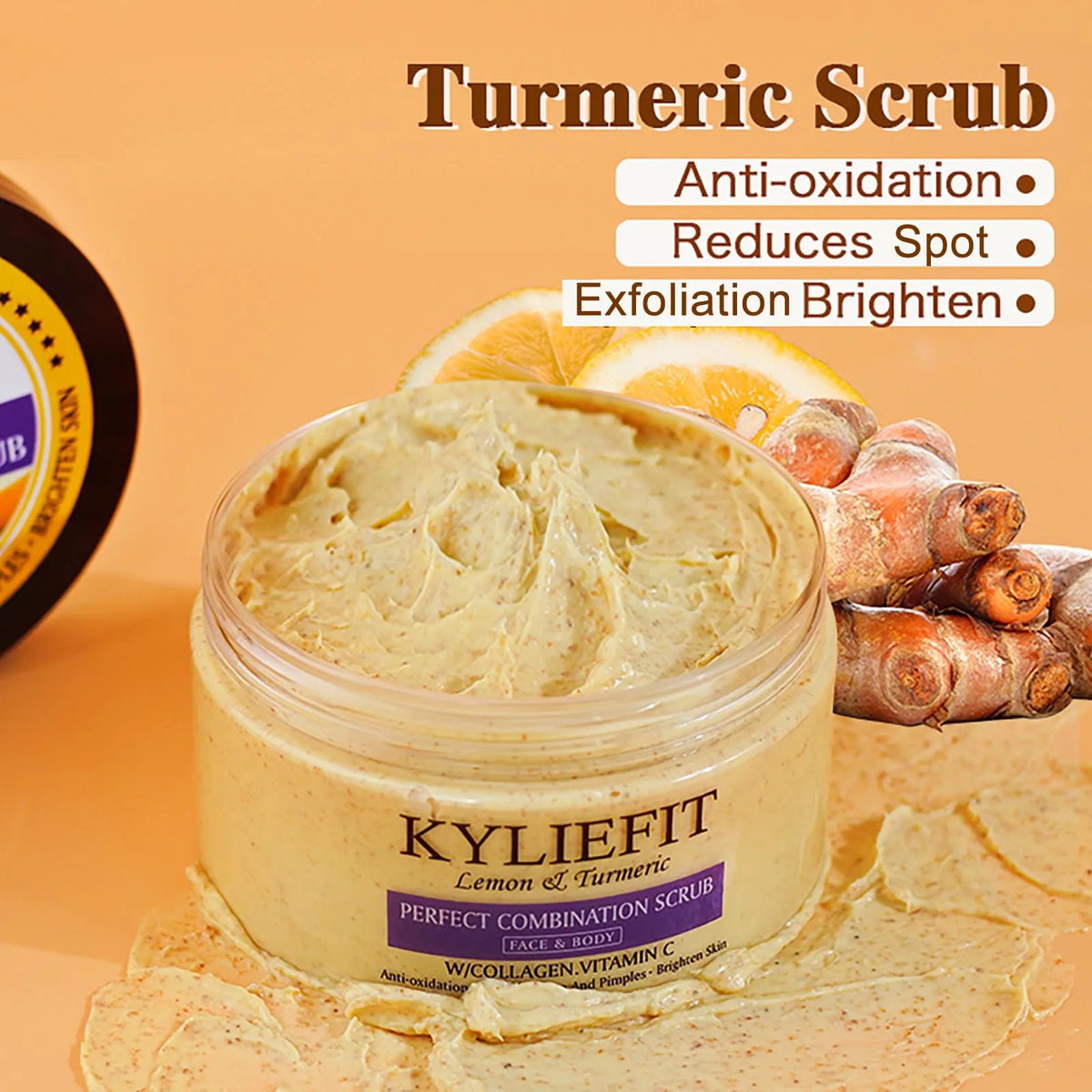 AILKE Organic Turmeric Skincare Kit for Brightening and Hydration