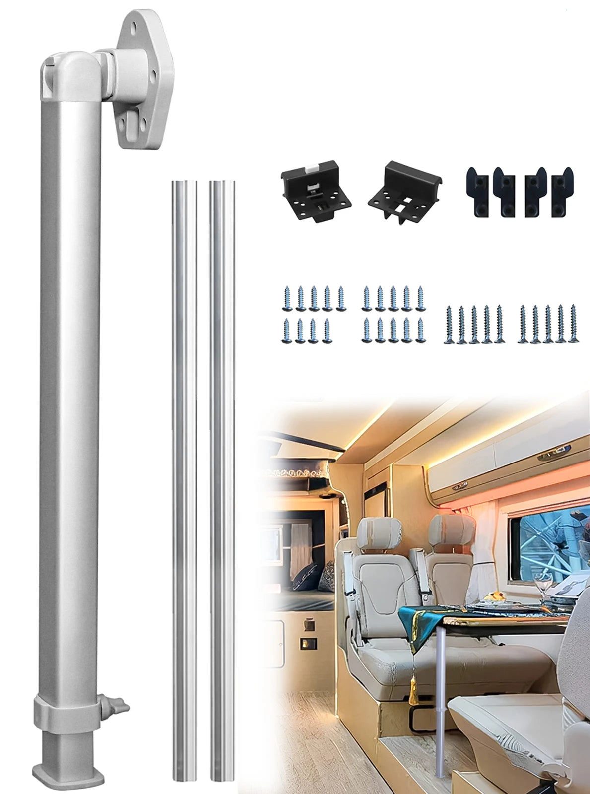 HWHongRV Adjustable Telescopic Folding Camper Table Legs