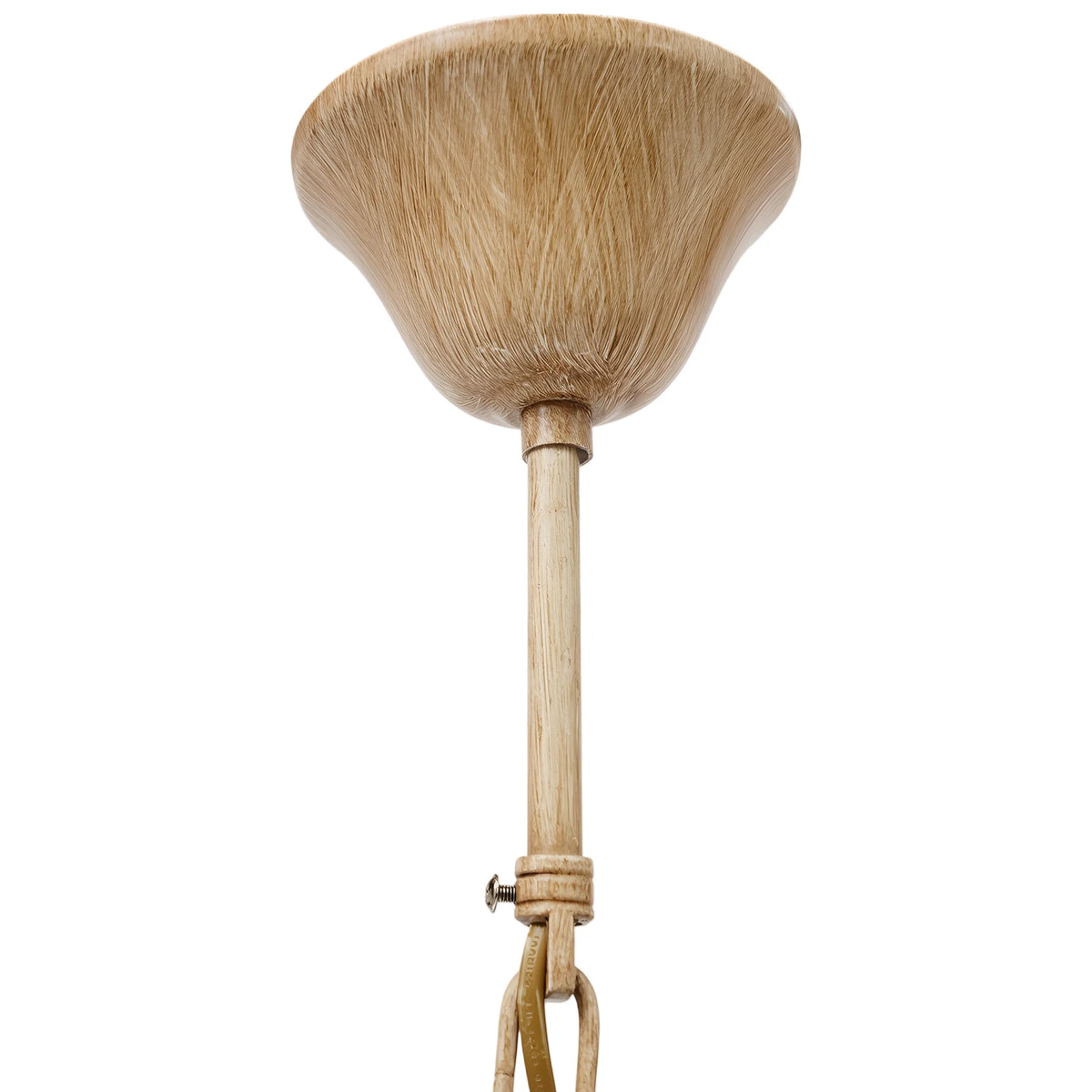 Retro Resin Deer Antler Pendant Ceiling Light For Dining Kitchen