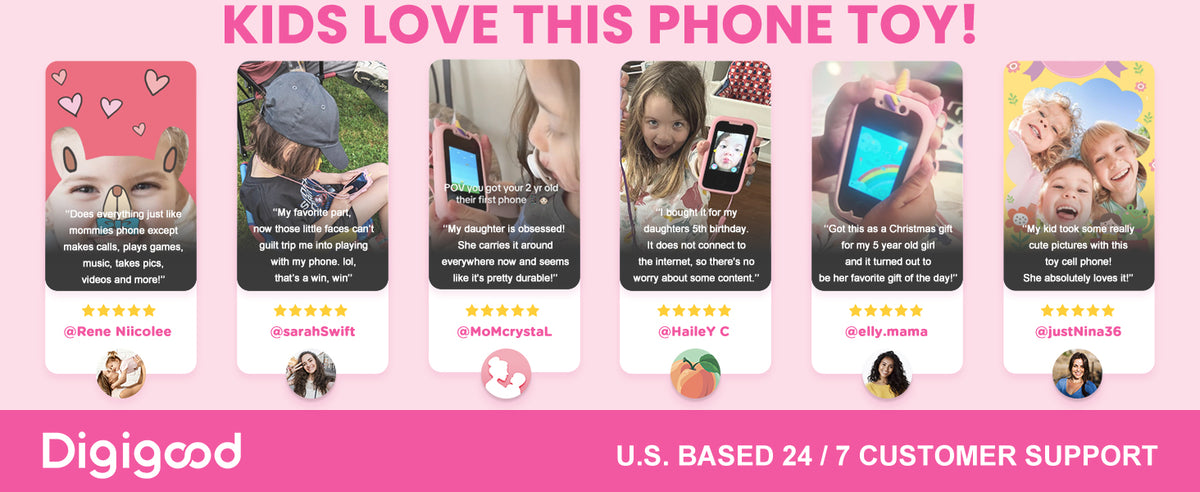 Educational Kids Smart Phone Toy With Touch Screen Learning