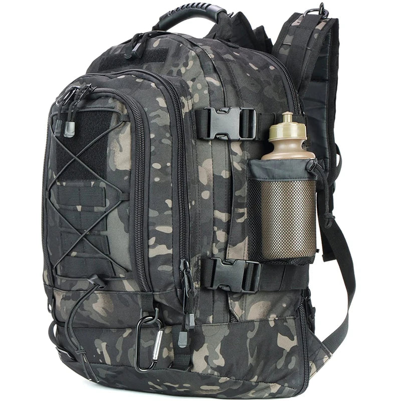LQARMY Military Tactical Backpack Large Capacity Waterproof Assault Pack