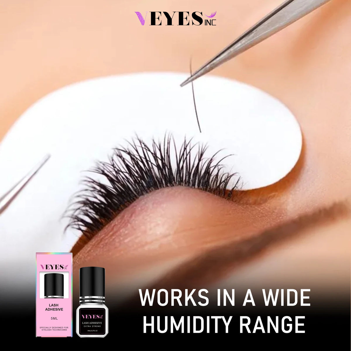 VEYES INC Fast Drying Strong Hold Eyelash Extension Adhesive Glue