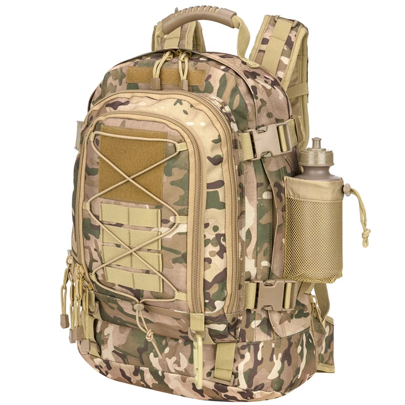 LQARMY Military Tactical Backpack Large Capacity Waterproof Assault Pack