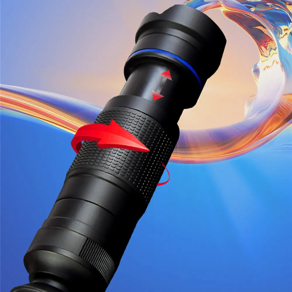 36X Telescope Zoom Lens Monocular Mobile Phone Camera Lenses for iPhone Samsung Smartphones For Camping Hunting Sports