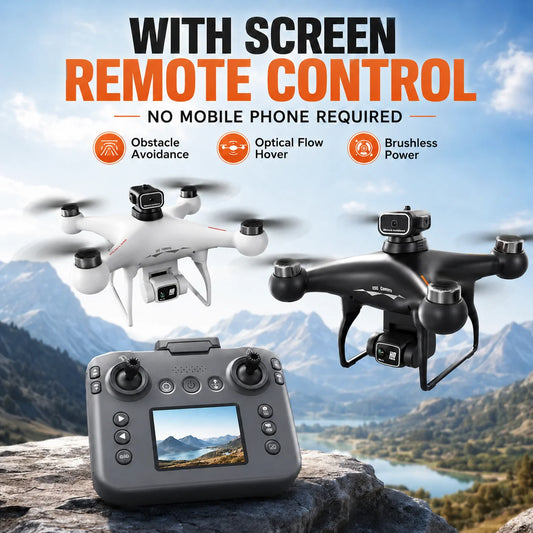 ZNLYRION S116 RC Drone Featuring Brushless Motor WiFi Camera