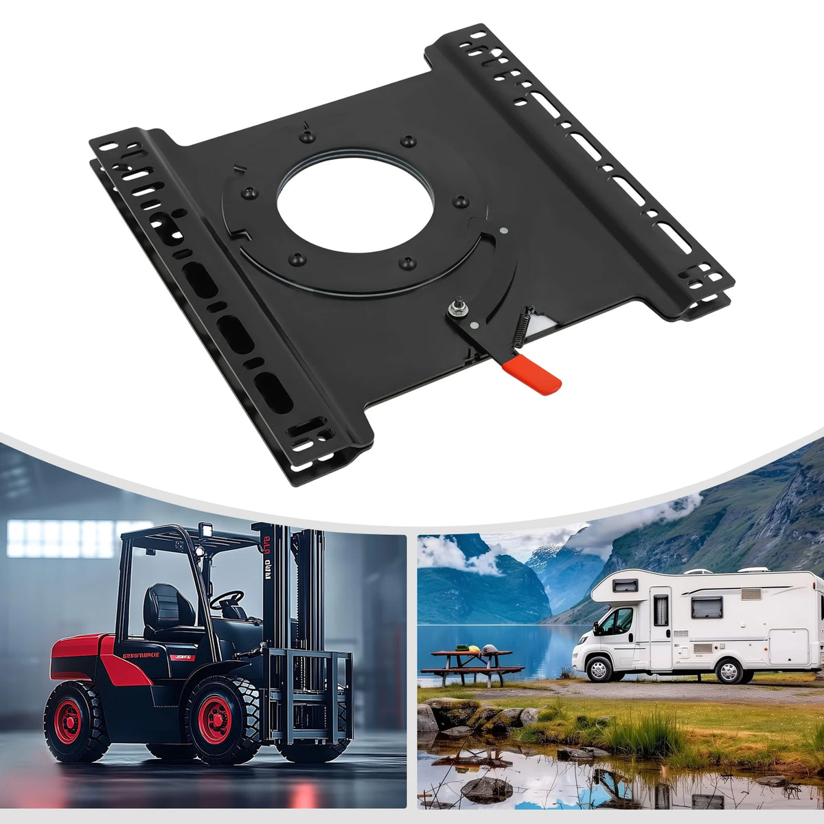 Universal Seat Swivel Base 360 Degree Rotatable For RV Camper