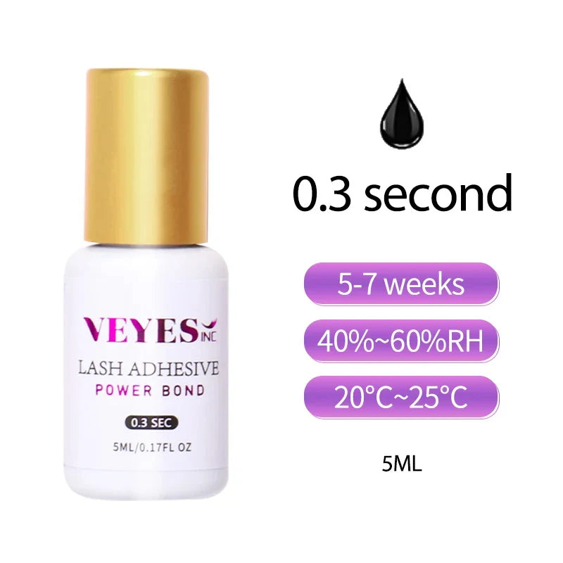 VEYES INC Fast Drying Strong Hold Eyelash Extension Adhesive Glue