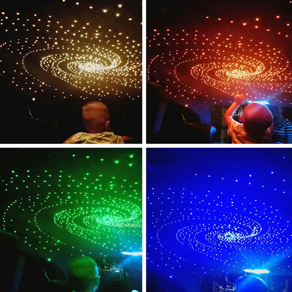 RGBW Car Roof Starry Sky Fiber Optic Ceiling Kit