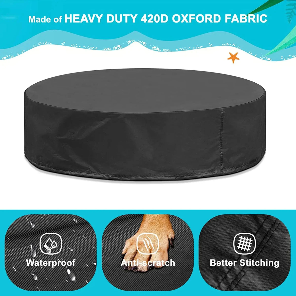 Portable Foldable Dog Swimming Pool Bathing Tub Grooming Station