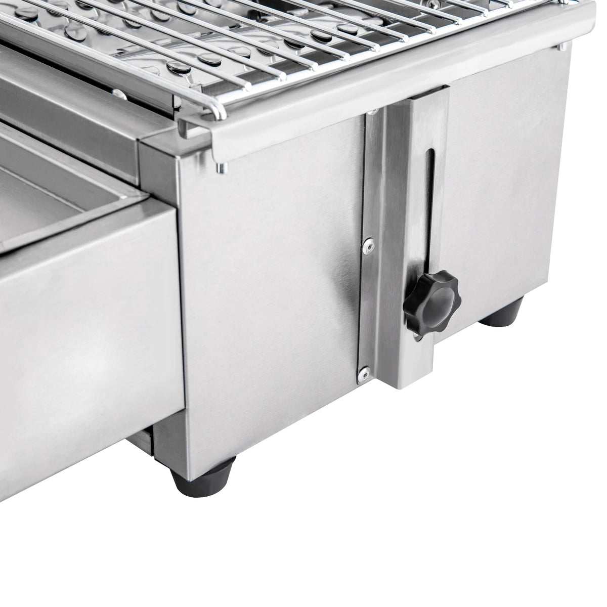 Professional Four Burner Stainless Steel Tabletop Propane Gas Grill Smokeless