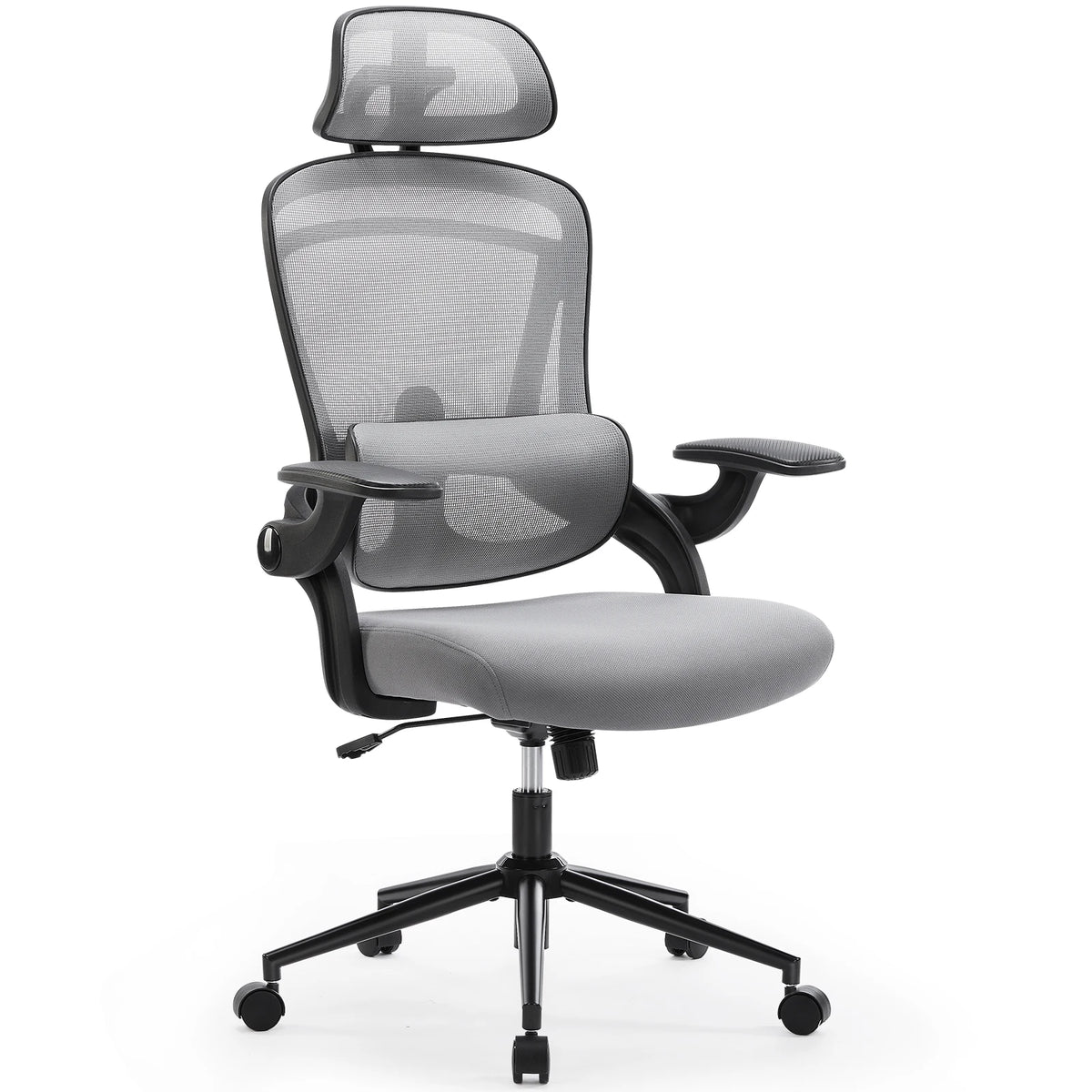JHK High Back Mesh Office Chair With Adjustable Lumbar Support