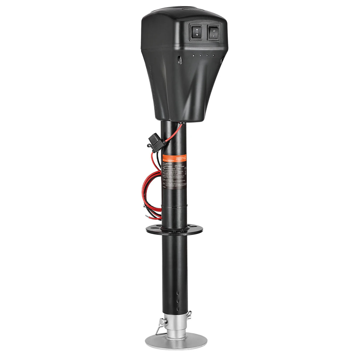 SucceBuy 5000 Lb Electric Trailer Jack With 2 Way Connector