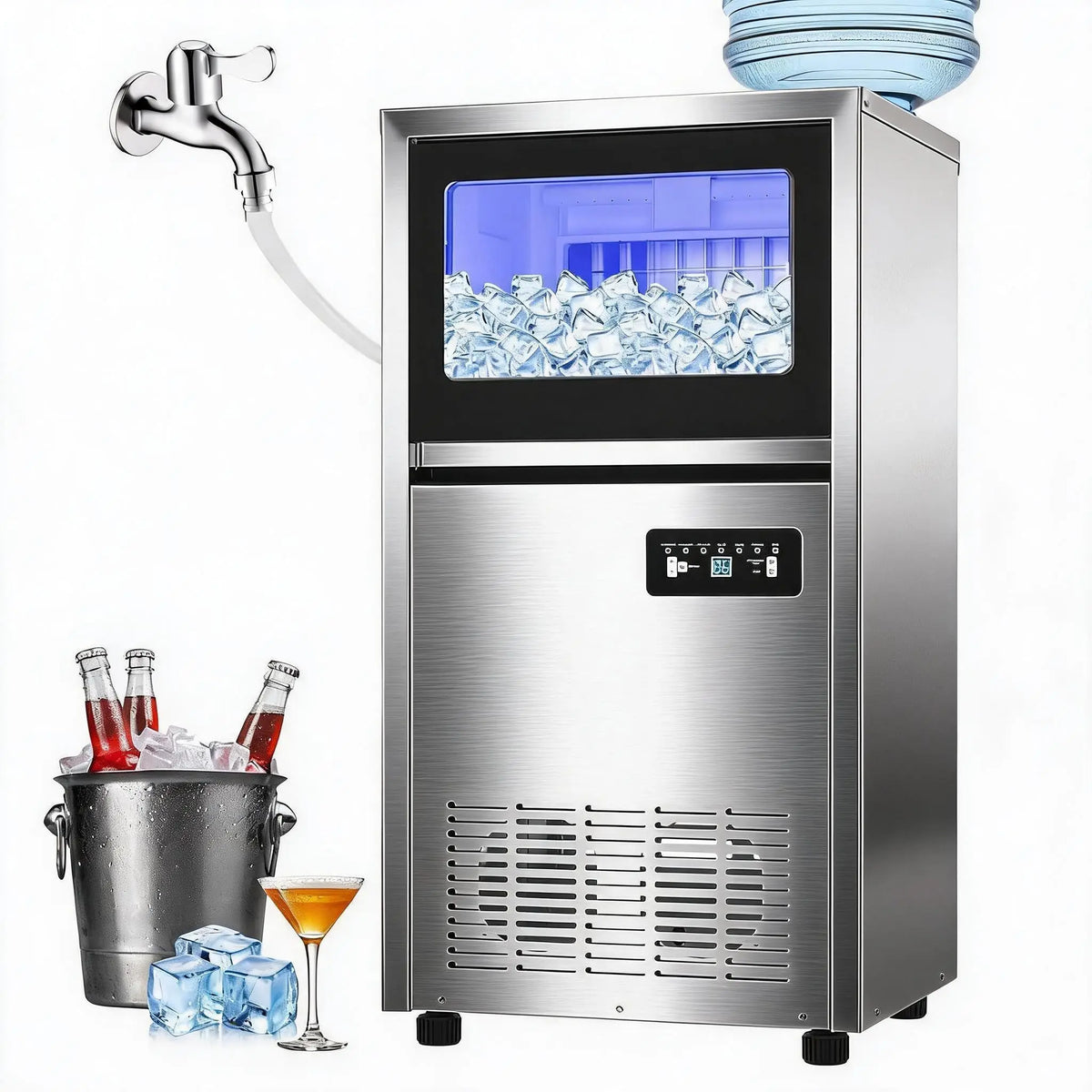 Commercial Ice Maker 120 Lbs Per Day T90FT Premier