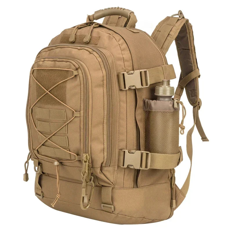 LQARMY Military Tactical Backpack Large Capacity Waterproof Assault Pack