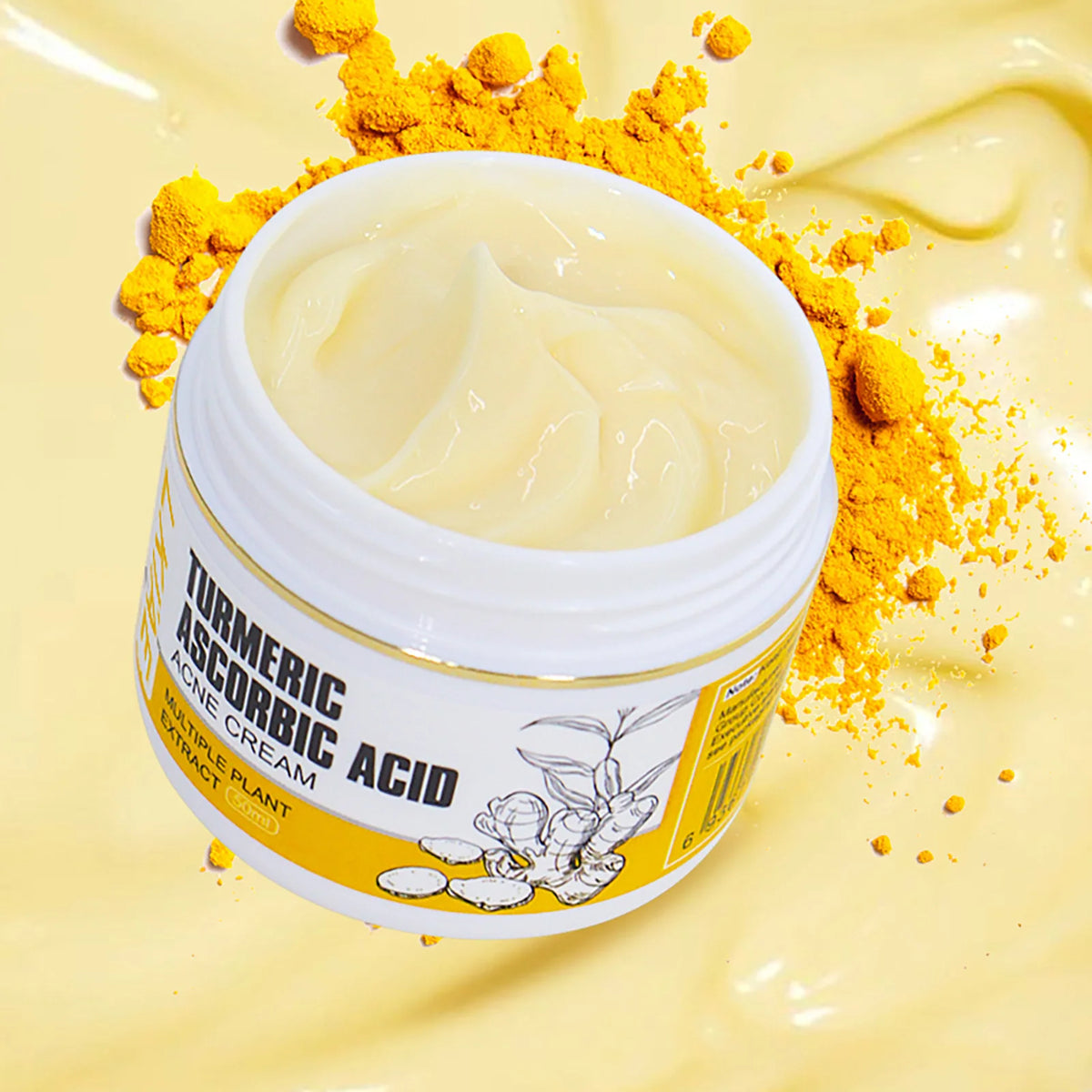 AILKE Organic Turmeric Skincare Kit for Brightening and Hydration