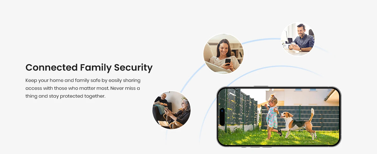 Dekco 3MP Wire-Free Solar Wifi Security Camera With Pt