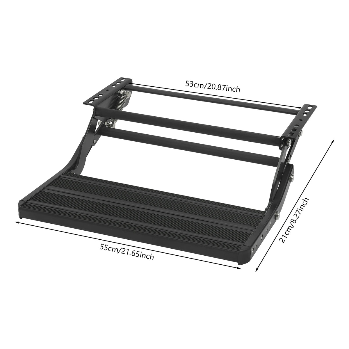 Bymaocar Caravan Folding Step Aluminium Alloy Trailer Accessory