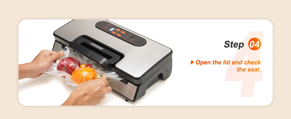 SucceBuy 130W Vacuum Sealer Machine With Free Vacuum Bags