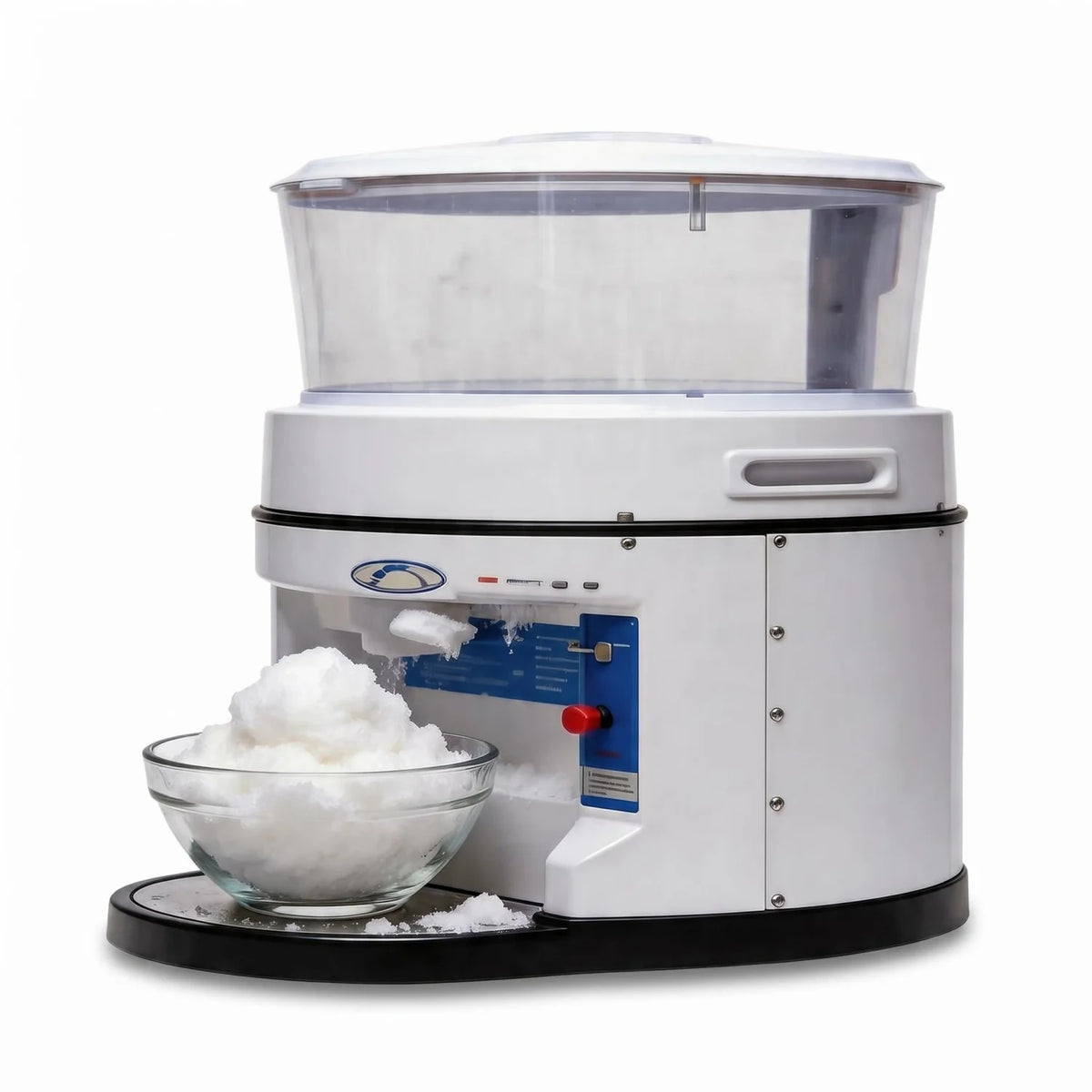 Electric Stainless Steel Ice Shaver Machine With Adjustable Texture