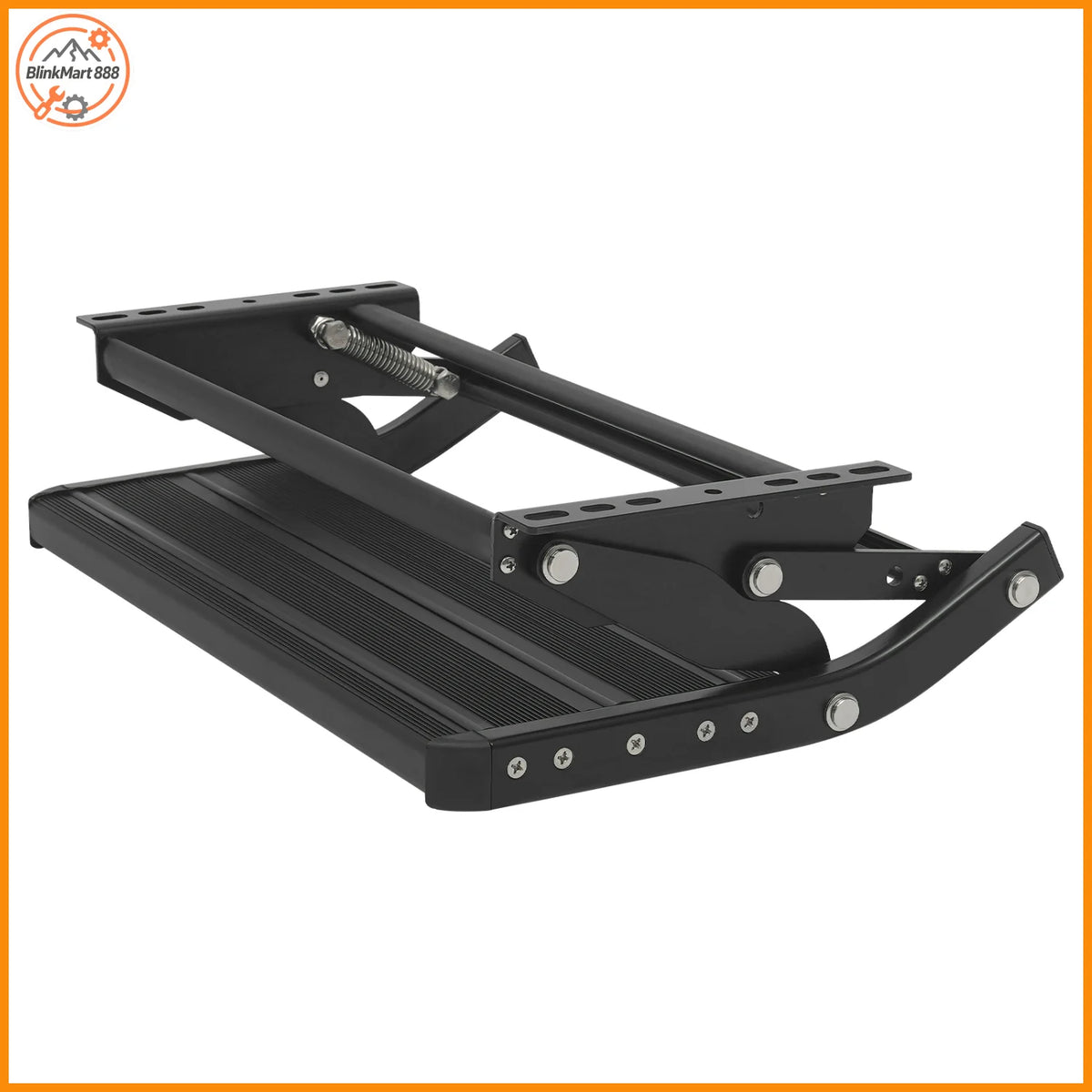 Bymaocar Caravan Folding Step Aluminium Alloy Trailer Accessory