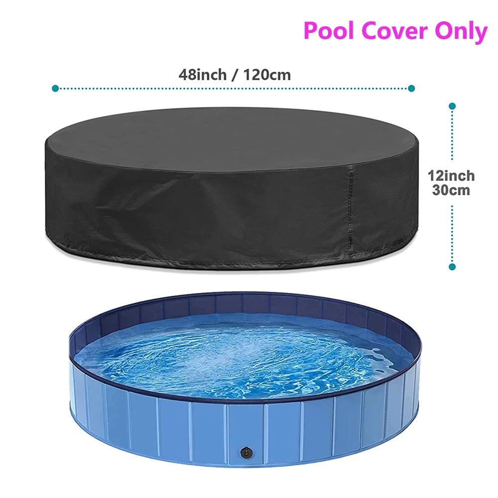 Portable Foldable Dog Swimming Pool Bathing Tub Grooming Station