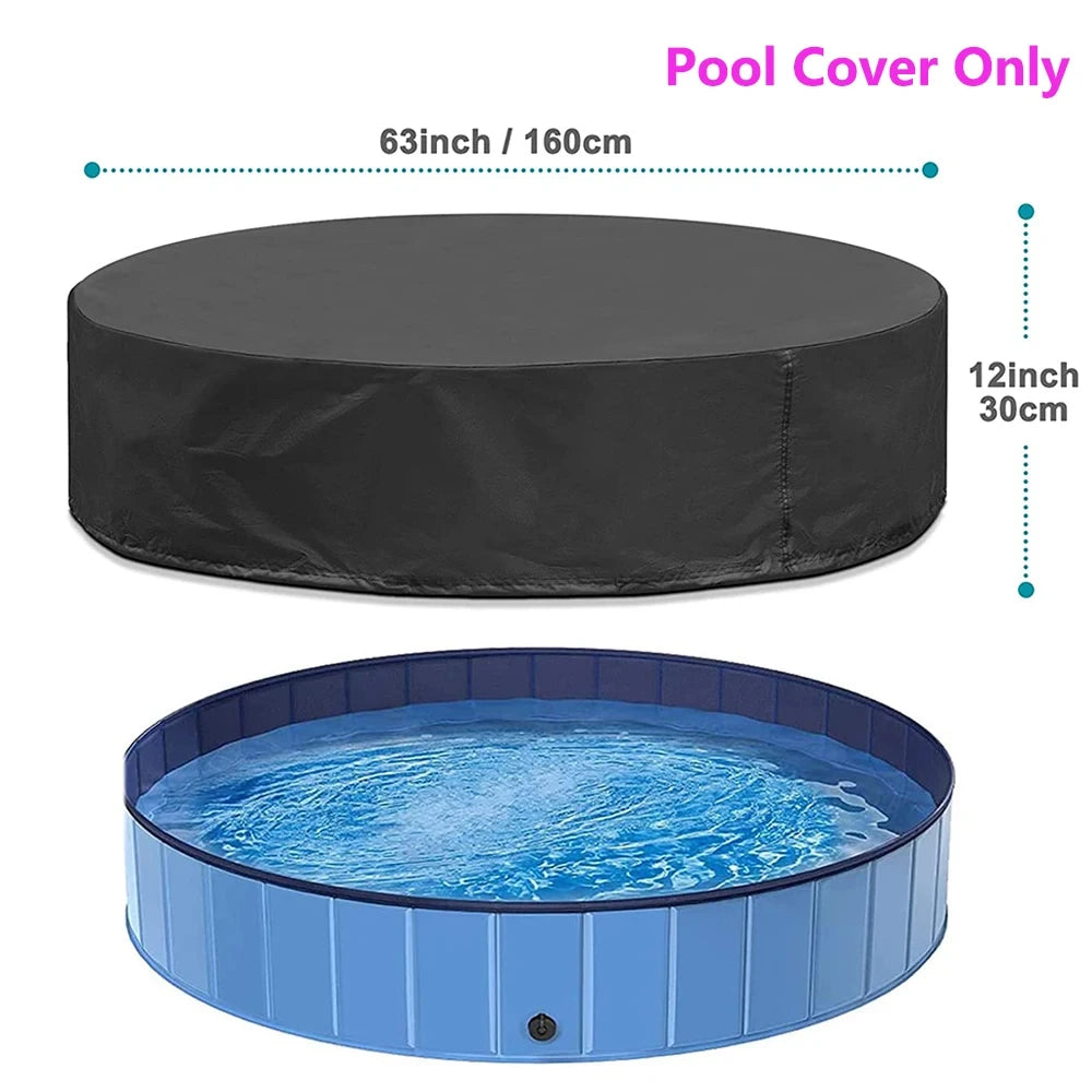Portable Foldable Dog Swimming Pool Bathing Tub Grooming Station