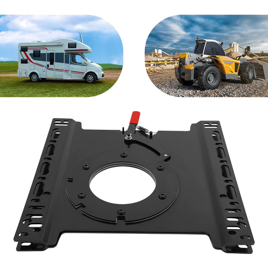 RV Seat Swivel Base 360 Degree Rotatable Load 130kg Steel