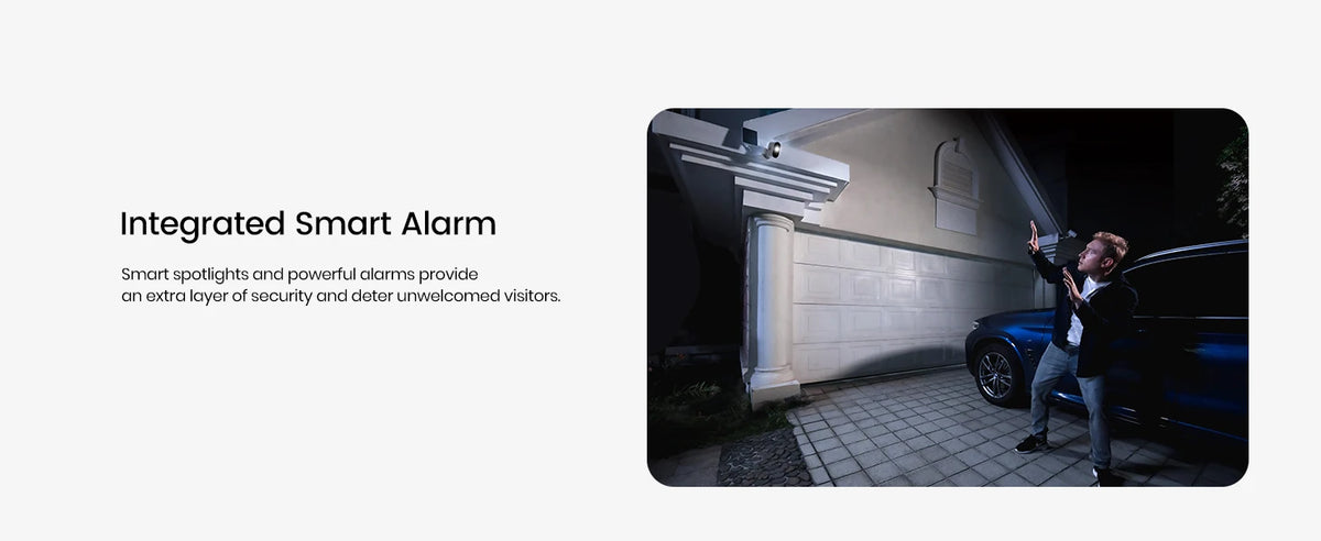 Aosu 3MP WiFi Solar Camera System 4 Cam Kit Outdoor Wireless