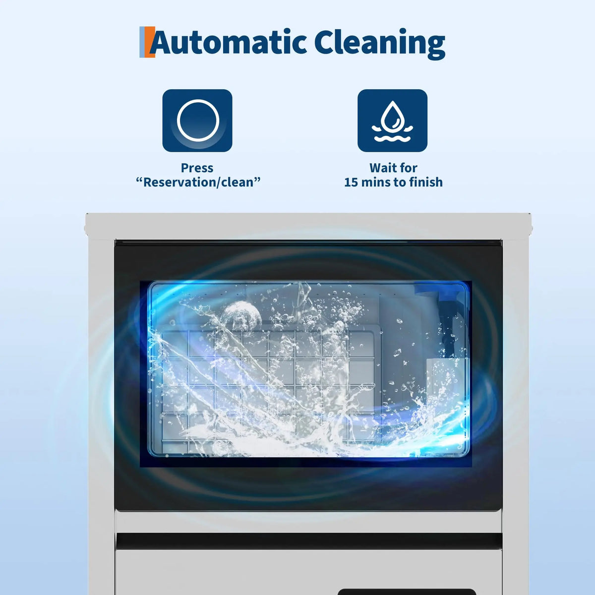 Commercial Ice Maker 120 Lbs Per Day T90FT Premier