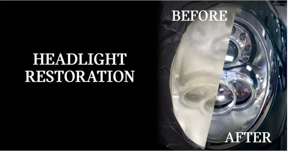 Headlight Polishing Kit Auto Headlight Renovator Light Restoration 300ml Polish