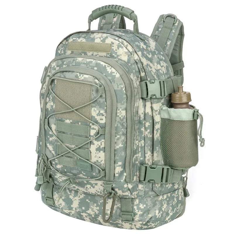 LQARMY Military Tactical Backpack Large Capacity Waterproof Assault Pack
