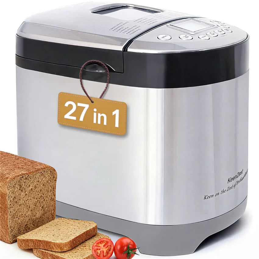 KeenZest 27 In 1 Smart Bread Maker With Gluten Free Whole Wheat