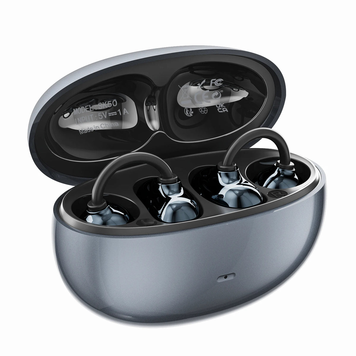 INSONIXN Open Ear Clip Wireless Bluetooth Headphones With Microphone