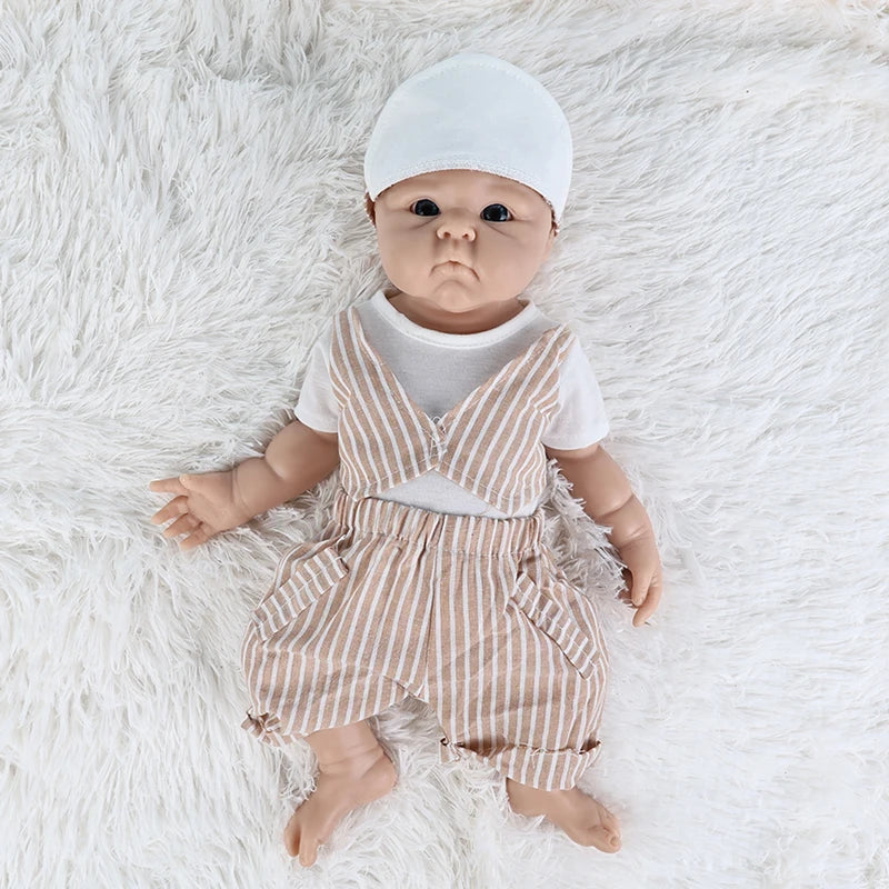 Authentic 100% Silicone Unpainted Reborn Baby Dolls Shipped from USA Warehouse Wholesale Realistic Baby Dolls for Kids Bebe Toys