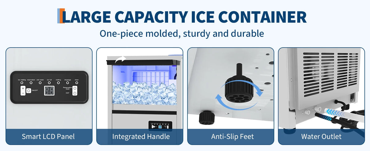 Commercial Ice Maker 120 Lbs Per Day T90FT Premier
