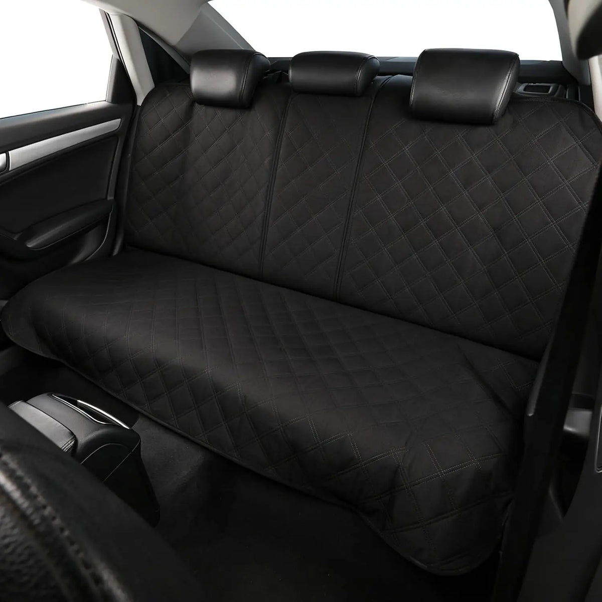 Dog Car Seat Cover Back Seat Protector Waterproof 400lbs Capacity Non-Slip