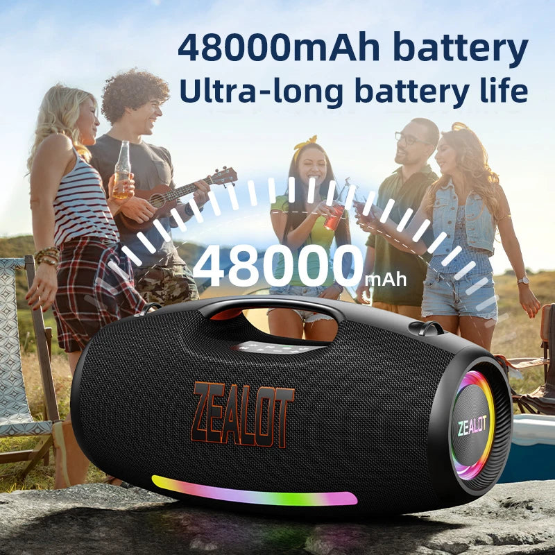 ZEALOT Waterproof Portable Bluetooth Speaker With Deep Bass