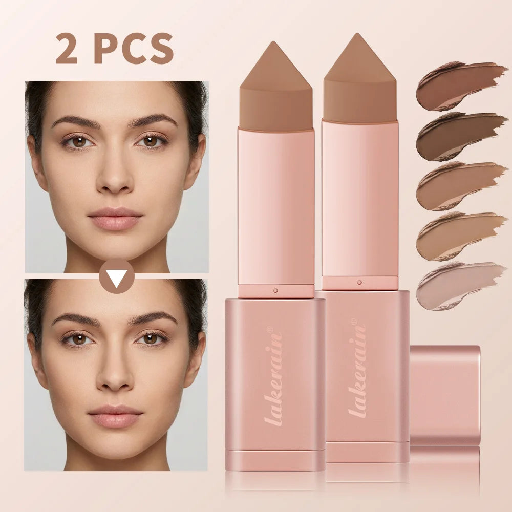 Lakerain Cream Bronzer Stick for Smooth Face Contouring