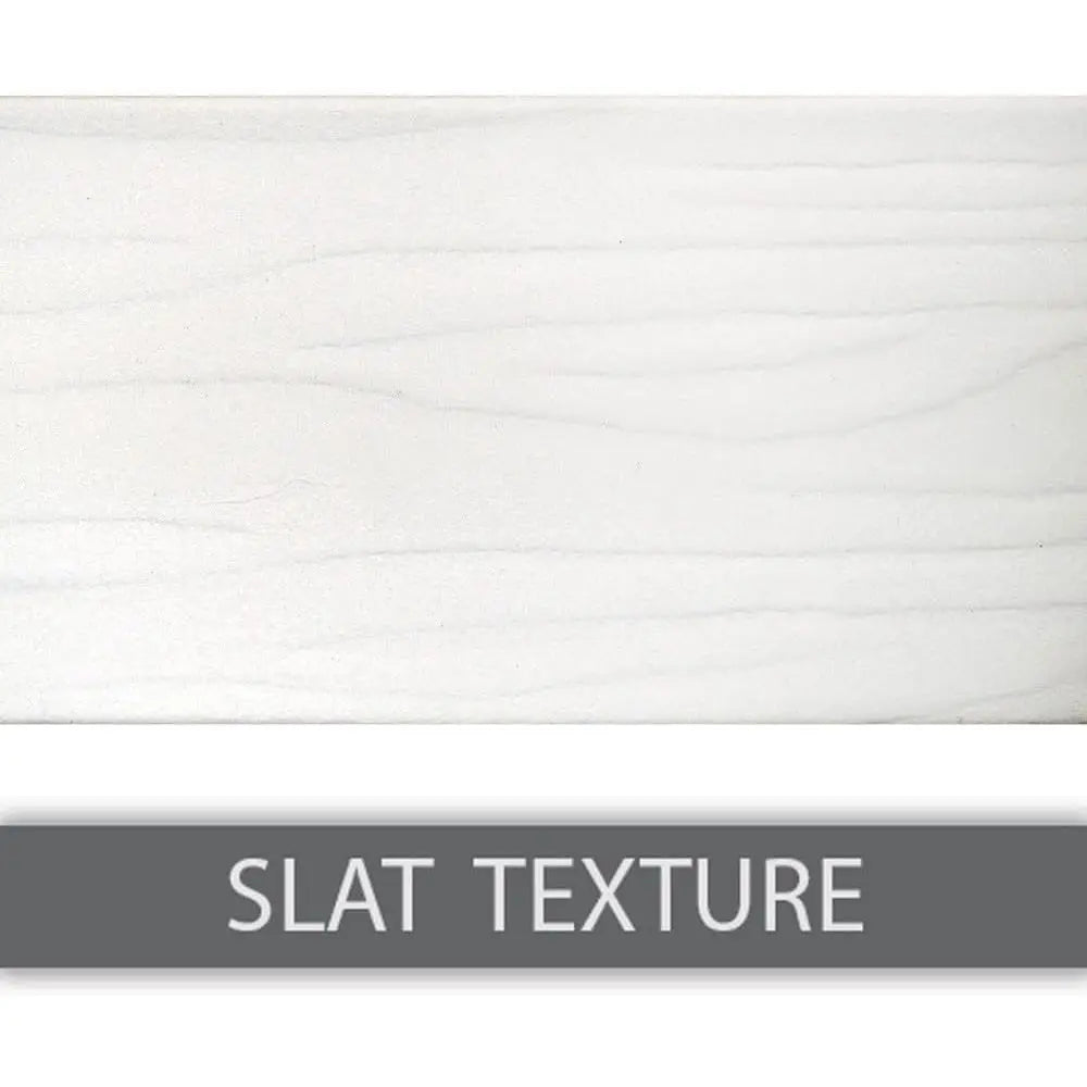 2 Textured Slat Wood Blinds, 63 Wide x 72 Long, White with Traditional Crown Valance, Customizable Sizes